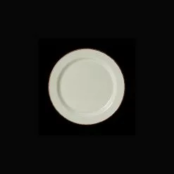 Steelite Brown Dapple Plate Slimline 15.75cm (6 1/4inch) (36 Pack) - BJ621