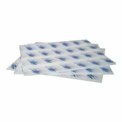 *Non-Branded Burger Wrapping Paper Sheets Blue 245 X 300mm (Pack Of 1000) - GH037