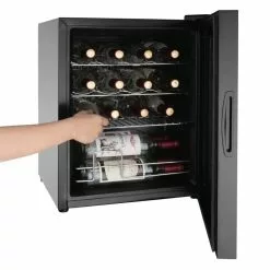 Polar C-Series 16 Bottle Table Top Wine Fridge - CB058 -Food & Catering Disposables Sales cb058 leftfull5B35D