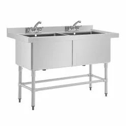 Vogue Double Deep Pot Wash Sink - CF406