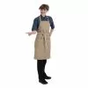 Chef Works Urban Austin Denim Bib Apron Natural - BB007