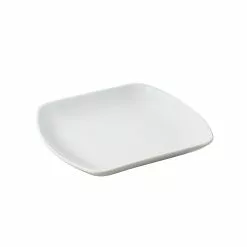 REVOL Club Square Plate 20.8cm White (6 Pack) - BH703
