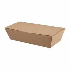 Colpac Compostable Kraft Food Boxes 250mm (Pack Of 150) - FA363