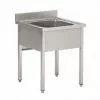 Combisteel 700 Stainless Steel Single Bowl Sink Flat Pack 700mm Wide - 7452.0420