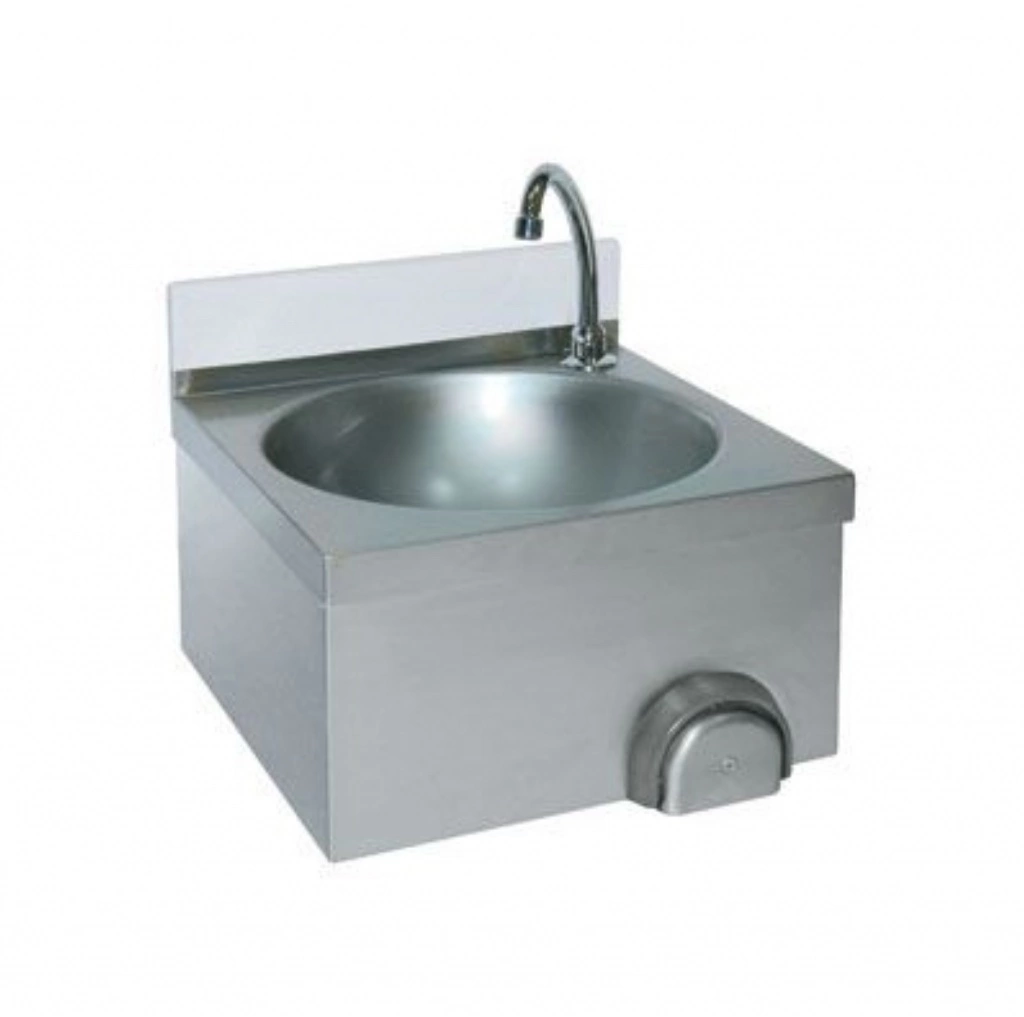 Combisteel Knee Operated Hand Wash Sink With Mixer Tap - 7013.0775 1 Combisteel Knee Operated Hand Wash Sink With Mixer Tap - 7013.0775