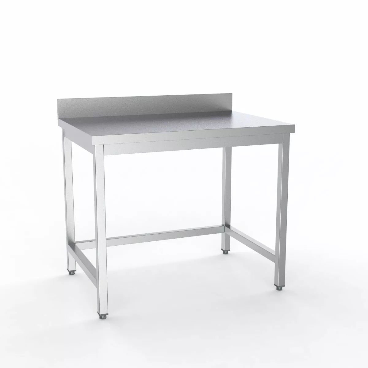 Combisteel Full 430 Stainless Steel 600 Line Worktable With Upstand 1600mm Wide - 7333.0042 1 Combisteel Full 430 Stainless Steel 600 Line Worktable With Upstand 1600mm Wide - 7333.0042