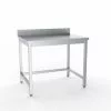 Combisteel Full 430 Stainless Steel 700 Line Worktable With Upstand 1000mm Wide - 7333.0050