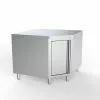 Combisteel Full 430 Stainless Steel Worktable Corner With Door 1000/1000mm Wide - 7333.0292