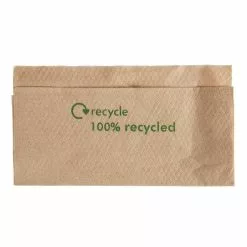 *Non-Branded Compostable Kraft Lunch Napkins 320 X 300mm (Pack Of 6000) - GH030