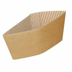 *Non-Branded Corrugated Cup Sleeves For 8oz Cup (Pack Of 1000) - GD328