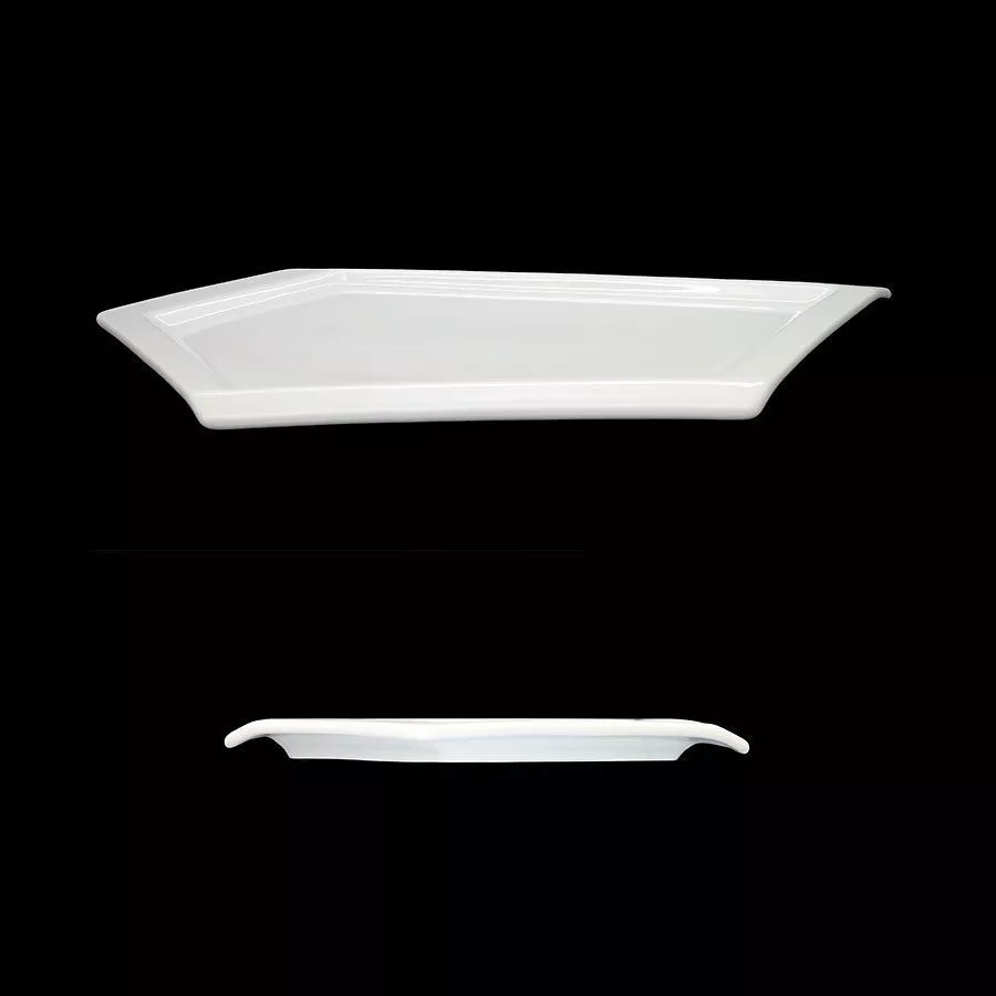 Creme Cråme _charde Plate 30cm X 18cm (6 Pack) - BH891 2 Creme Cråme _charde Plate 30cm X 18cm (6 Pack) - BH891 - Image 2