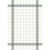 Duni Bistro Compostable Towel Napkins Granite Grey Check 380 X 540mm - CY524