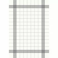 Duni Bistro Compostable Towel Napkins Granite Grey Check 380 X 540mm - CY524