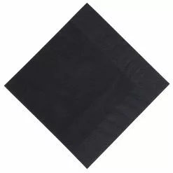 Duni Compostable Dinner Napkins Black 400mm (Pack Of 1000) - GJ113