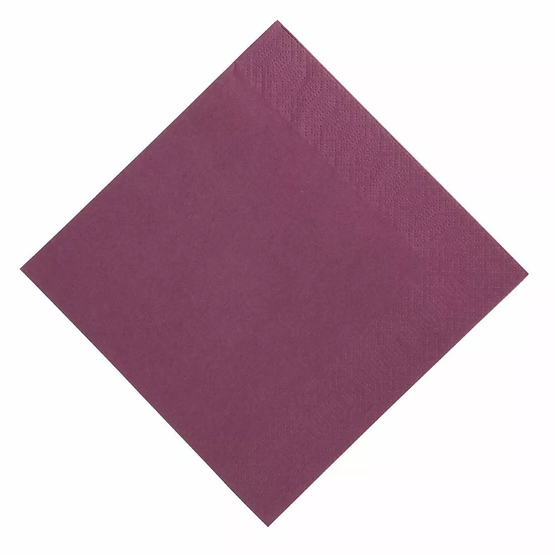 Duni Compostable Dinner Napkins Plum 400mm (Pack Of 1000) - GJ117 1 Duni Compostable Dinner Napkins Plum 400mm (Pack Of 1000) - GJ117
