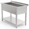 Empire Stainless Steel Extra Wide Single Pot Wash Catering Sink 1200mm - EMP-PW1200
