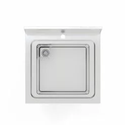 Empire 600mm Commercial Stainless Steel Single Bowl Sink - 600SINK 8 Empire 600mm Commercial Stainless Steel Single Bowl Sink - 600SINK -Food & Catering Disposables Sales empire 600mm commercial stainless steel single bowl sink 600sink 1010 p5B35D