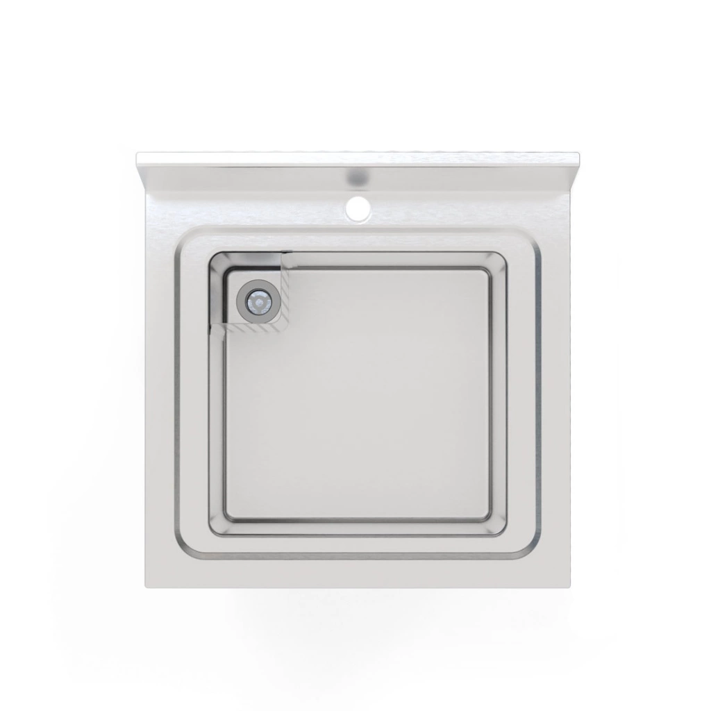 Empire 600mm Commercial Stainless Steel Single Bowl Sink - 600SINK 4 Empire 600mm Commercial Stainless Steel Single Bowl Sink - 600SINK - Image 4