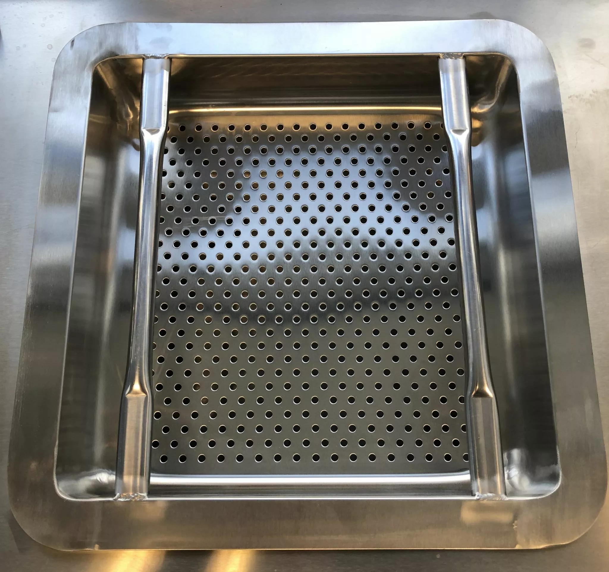 Empire Stainless Steel Kitchen Sink Food Prep Strainer Bowl - SBS-400 3 Empire Stainless Steel Kitchen Sink Food Prep Strainer Bowl - SBS-400 - Image 3