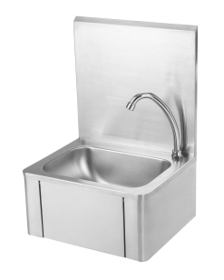 Empire Stainless Steel Knee Operated Hand Wash Sink - A01331T -Food & Catering Disposables Sales empire stainless steel knee operated hand wash sink a01331t 31110 p5B55D