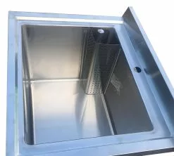 Empire Stainless Steel Midi Pot Wash Sink With Undershelf - PW-750-CB-1 7 Empire Stainless Steel Midi Pot Wash Sink With Undershelf - PW-750-CB-1 -Food & Catering Disposables Sales empire stainless steel midi pot wash sink with undershelf pw 750 cb 1 168781 p5B35D