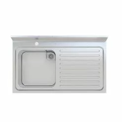 Empire Stainless Steel Single Bowl Sink Right Hand Drainer - 1000-600RHD -Food & Catering Disposables Sales empire stainless steel single bowl sink right hand drainer 1000 600rhd 1011 p5B35D