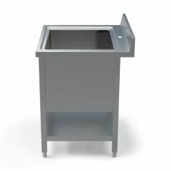 Empire Stainless Steel Single Pot Wash Catering Sink - PW-800-CB-1 -Food & Catering Disposables Sales empire stainless steel single pot wash catering sink pw 800 cb 1 815 p5B25D