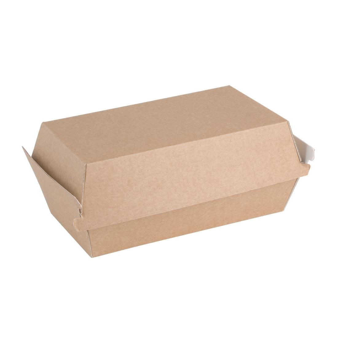Fiesta Green Compostable Kraft Food Boxes Small 172mm (Pack Of 200) - FB666 1 Fiesta Green Compostable Kraft Food Boxes Small 172mm (Pack Of 200) - FB666