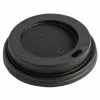 Fiesta Disposable Coffee Cup Lids Black 225ml / 8oz (Pack Of 50) - CW715