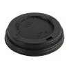 Fiesta Disposable Coffee Cup Lids Black 340ml / 12oz And 455ml / 16oz (Pack Of 50) - CW717