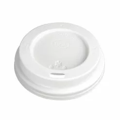 Fiesta Disposable Coffee Cup Lids White 225ml / 8oz (Pack Of 1000) - CE256