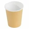 Fiesta Disposable Coffee Cups Single Wall Kraft 225ml / 8oz (Pack Of 50) - GF031