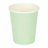 Fiesta Disposable Coffee Cups Single Wall Turquoise 225ml / 8oz (Pack Of 50) - GP400