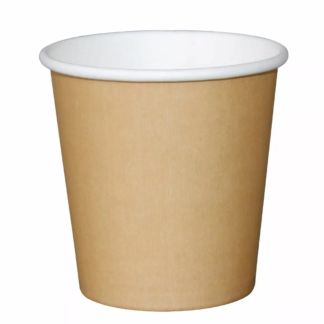 Fiesta Disposable Espresso Cups Single Wall Kraft 112ml / 4oz (Pack Of 50) - GP446 1 Fiesta Disposable Espresso Cups Single Wall Kraft 112ml / 4oz (Pack Of 50) - GP446