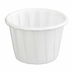 Fiesta Disposable Paper Sauce Pots Small 28ml / 1oz (Pack Of 250) - CB612