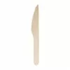 Fiesta Green Biodegradable Disposable Wooden Knives (Pack Of 100) - CD902