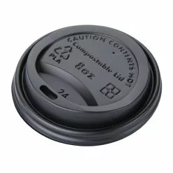 Fiesta Green Compostable Coffee Cup Lids 225ml / 8oz (Pack Of 1000) - DS052