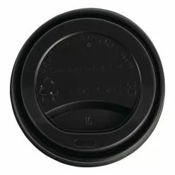 Fiesta Green Compostable Coffee Cup Lids 340ml / 12oz (Pack Of 50) - DS055