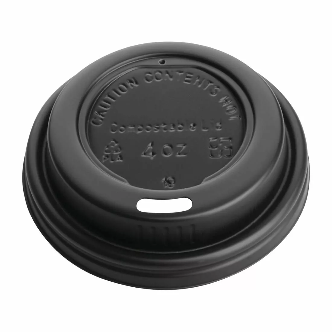 Fiesta Green Compostable Espresso Cup Lids 113ml / 4oz (Pack Of 50) - DY982 1 Fiesta Green Compostable Espresso Cup Lids 113ml / 4oz (Pack Of 50) - DY982