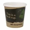 Fiesta Green Compostable Espresso Cups Single Wall 113ml / 4oz (Pack Of 50) - DY980