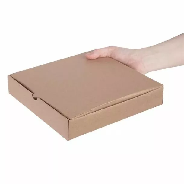 Fiesta Green Compostable Plain Pizza Boxes 12" (Pack Of 100) - DC724 3 Fiesta Green Compostable Plain Pizza Boxes 12" (Pack Of 100) - DC724 - Image 3