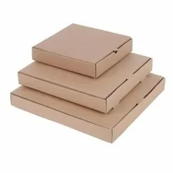 Fiesta Green Compostable Plain Pizza Boxes 14" (Pack Of 50) - DC725 -Food & Catering Disposables Sales fiesta green compostable plain pizza boxes 14 pack of 50 dc725 116137 p5B35D