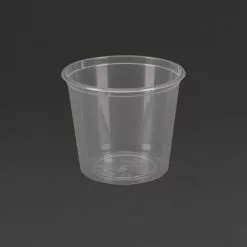Fiesta Plastic Microwavable Deli Pots 150ml / 5.25oz (Pack Of 100) - CT083