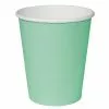 Fiesta Single Wall Takeaway Coffee Cups Turquoise 340ml / 12oz (Pack Of 50) - GP401