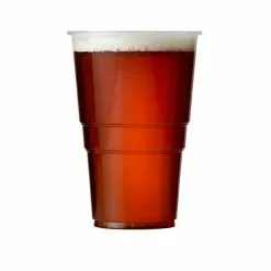 Plastico Flexy Disposable Plastic Beer Glass 10oz (1000 Pack) - CB008