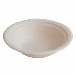 EGreen Eco-Fibre Compostable Wheat Bowls 400ml (Pack Of 1000) - FN207