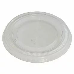 EGreen RPET Flat Lid Without Straw Hole 93mm (Pack Of 1000) - FN223