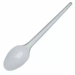 EGreen Individually Wrapped White Dessert Spoons (Pack Of 500) - FP579