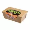 Colpac Zest Compostable Kraft Small Salad Boxes 500ml / 17oz (Pack Of 500) - FP581