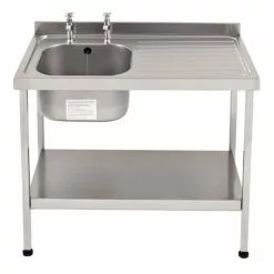 Franke Self Assembly Stainless Steel Sink Left Hand Bowl 1000x 600mm - P049